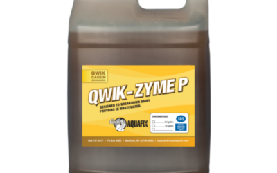 Qwik-Zyme P Study: Degradation of Dairy Protein in Wastewater