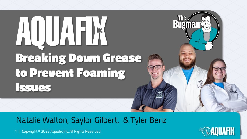 Breaking Down Grease to Prevent Foaming Issues