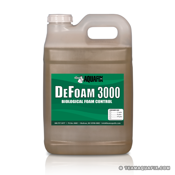 DeFoam 3000 - Fast-Acting Defoamer, Wastewater System-Safe