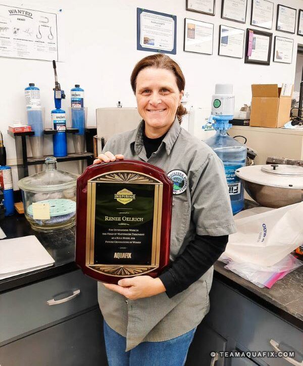 Renee- women of wastewater winer