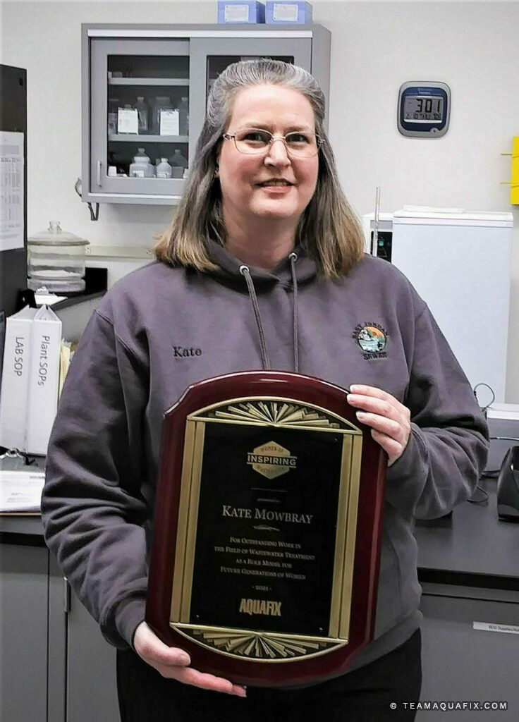 2021’s Inspiring Woman of Wastewater: Kate